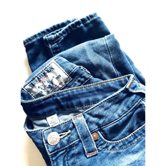 True Religion Becky Skinny Jeans Sz 27W x 28L - Picture 6 of 8